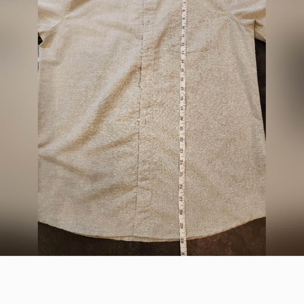 TWO!! Men's large short sleeve Blue & GREEN Murl button-down - Picture 12 of 14